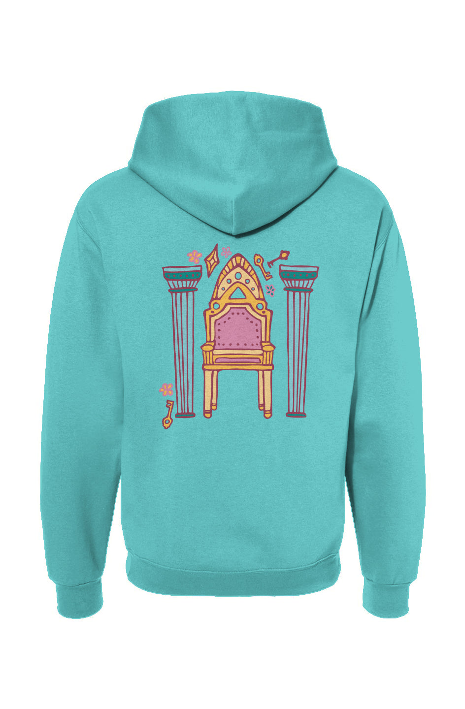 hallowed hierophant tarot hoodie