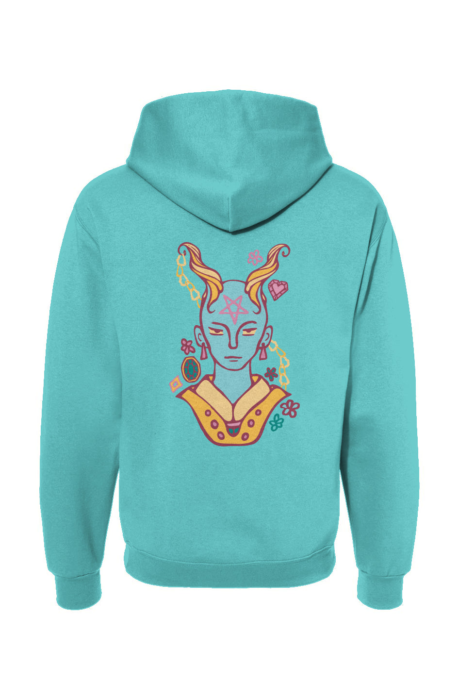 dashing devil tarot hoodie