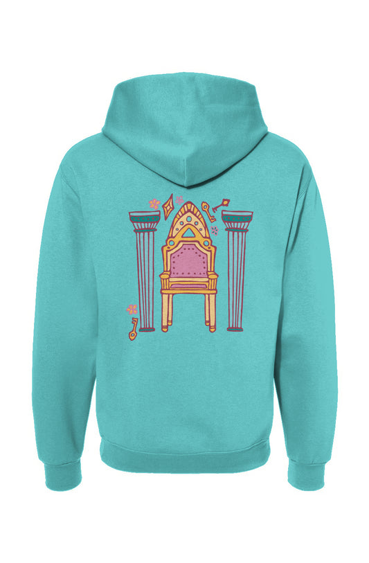 hallowed hierophant tarot hoodie