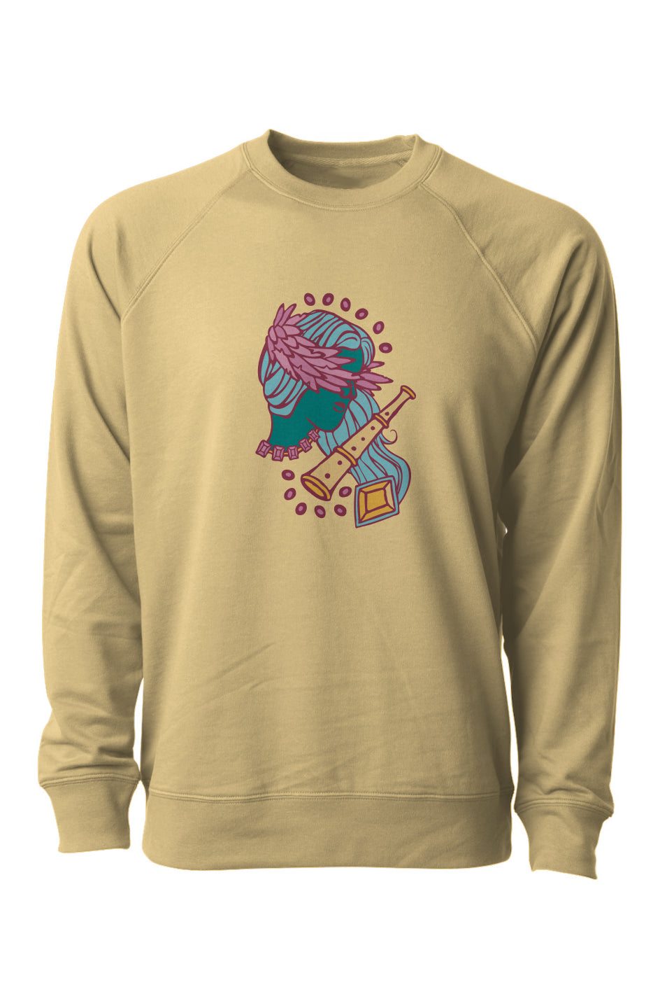 jeweled judgment tarot crewneck