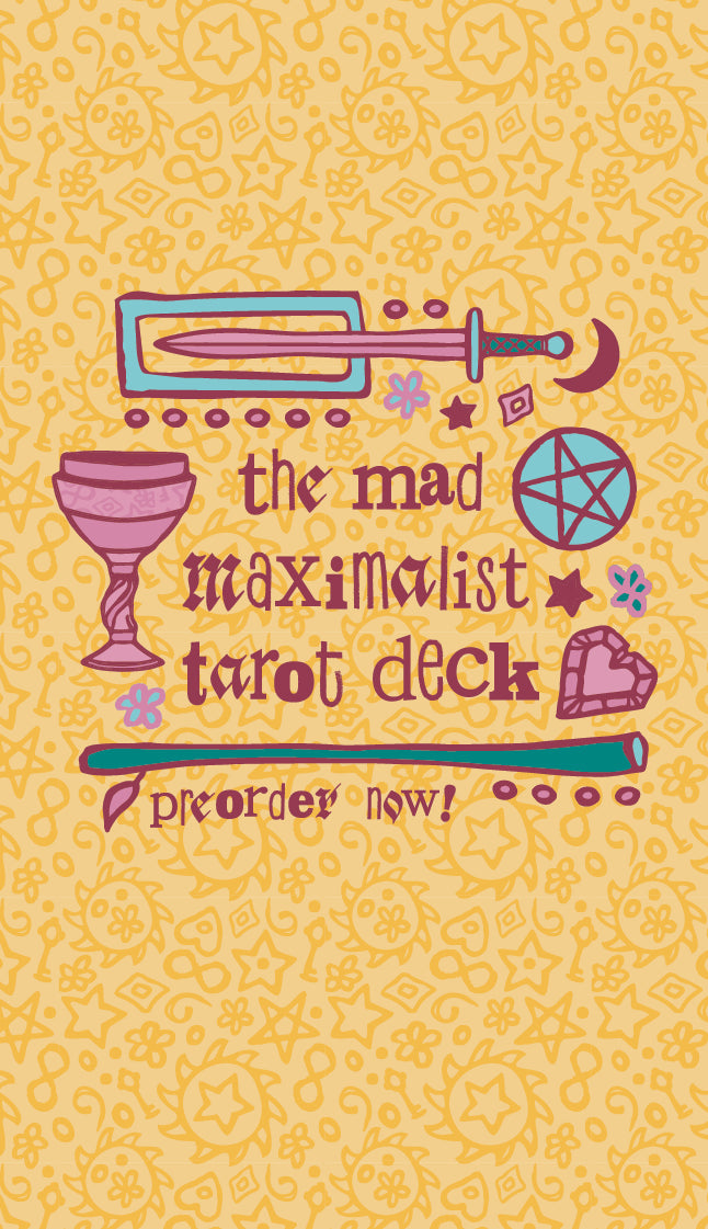 the mad maximalist tarot deck